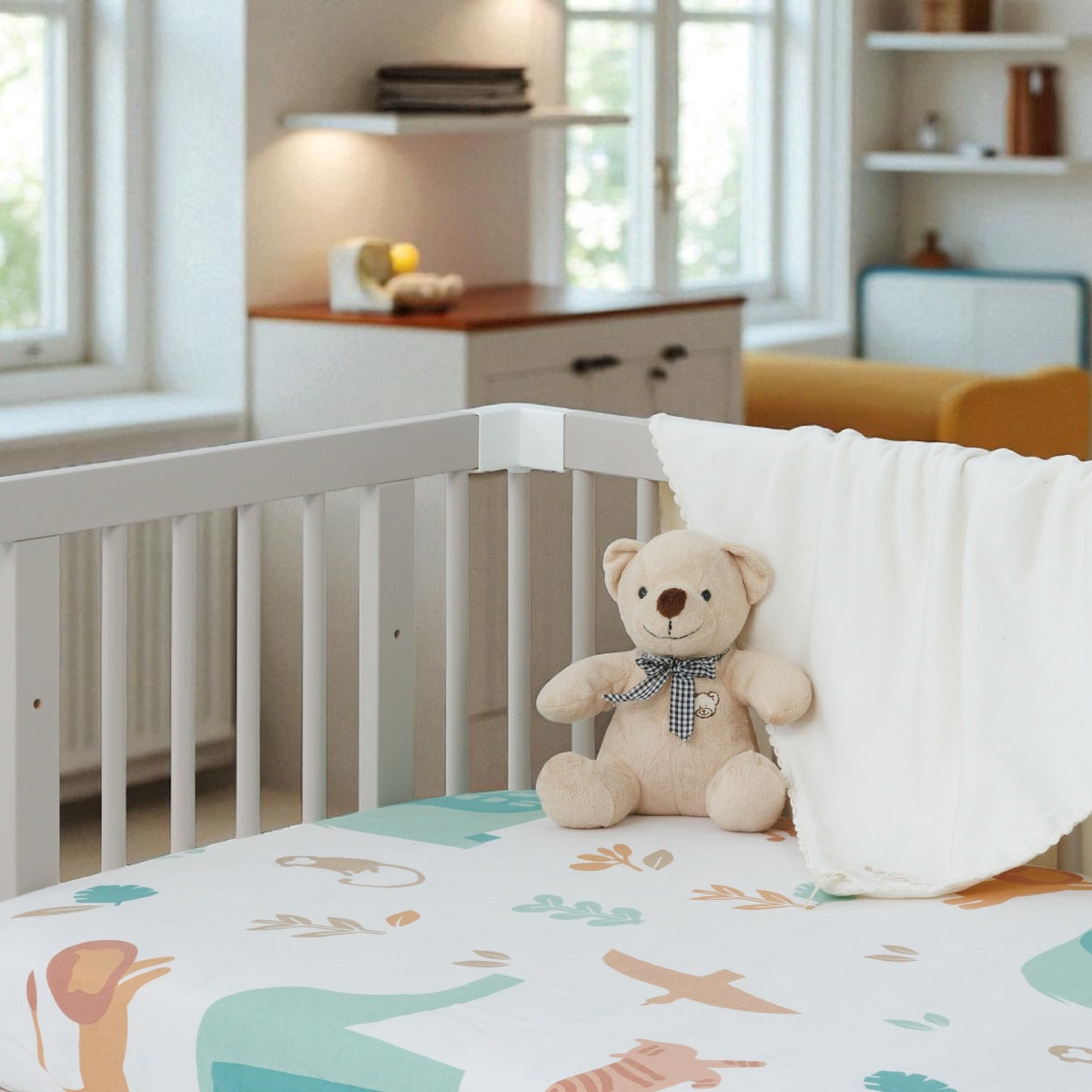 Beblum Jersey Cotton Fitted Sheet