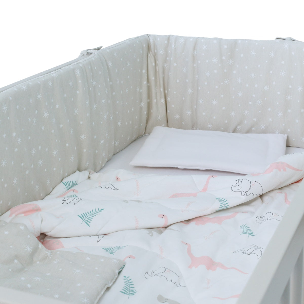 Beblum Sam Crib Convertible Baby Cot Bundle
