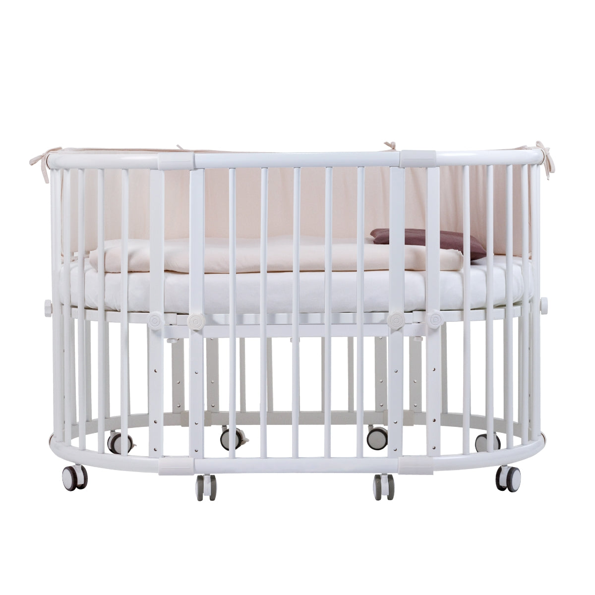 Beblum Sam Crib Convertible Baby Cot Bundle