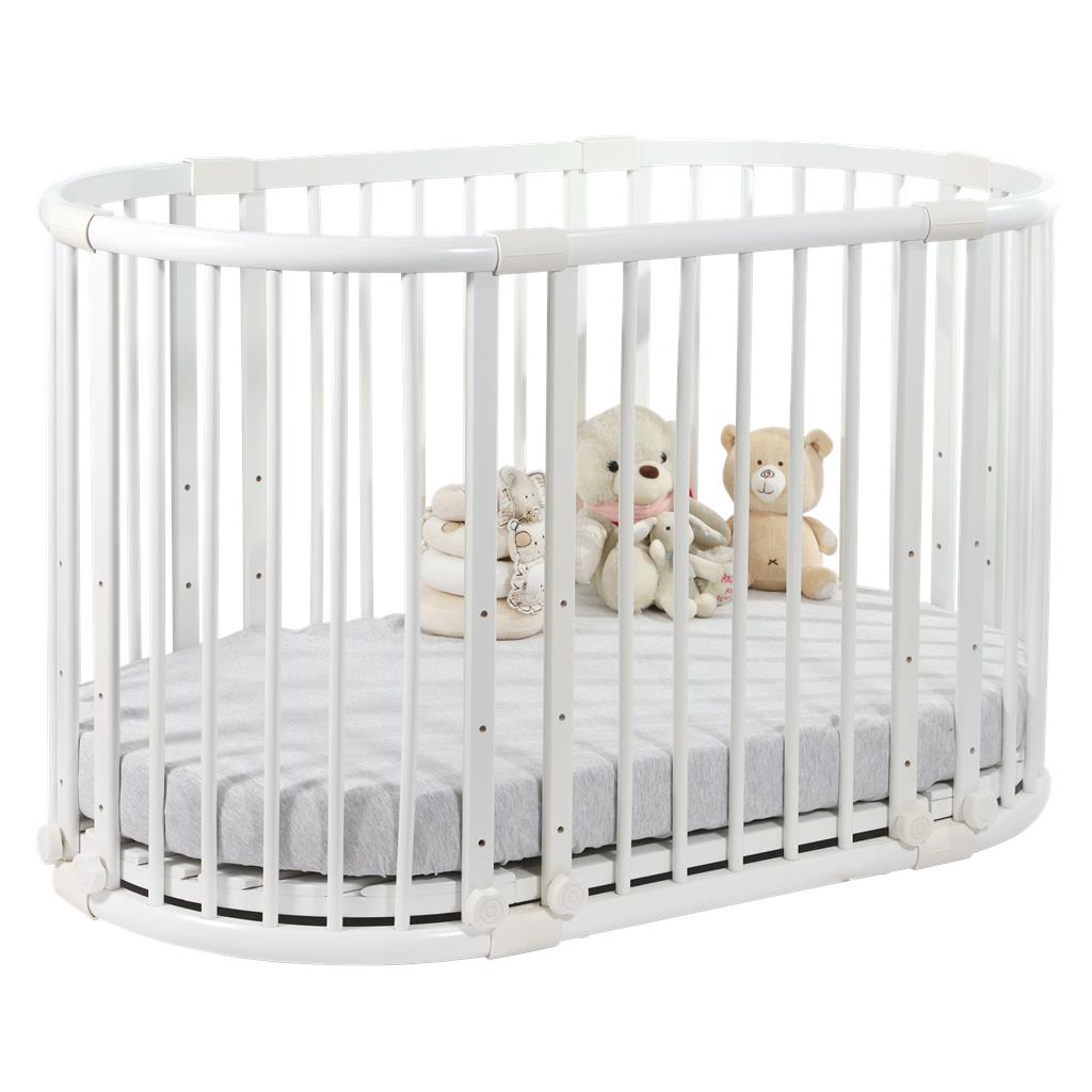 Beblum Sam Crib Convertible Baby Cot Bundle