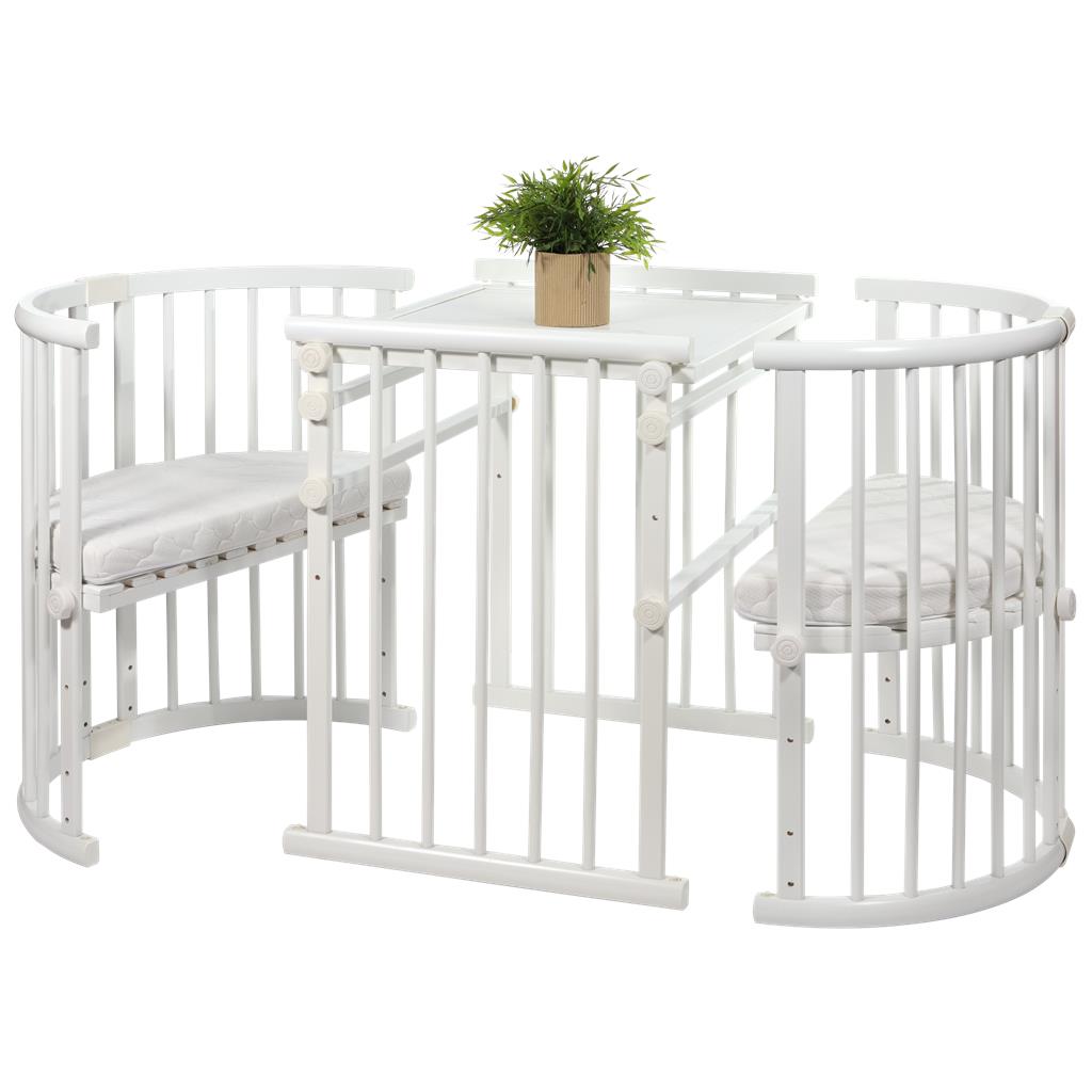 Beblum Sam Crib Convertible Baby Cot Bundle