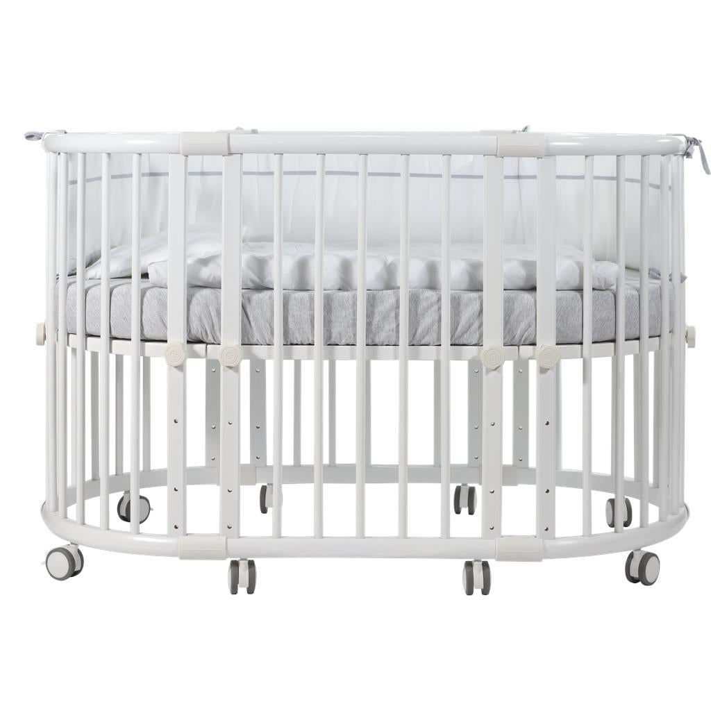 Beblum Sam Crib Convertible Baby Cot Bundle